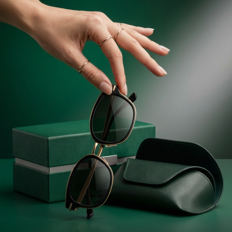 Lunettes avec coffret
