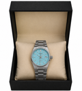 Montre Tissot Acier Inoxydable – Style Sport Chic, Cadran Bleu