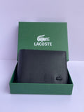Portefeuille Lacoste Noir