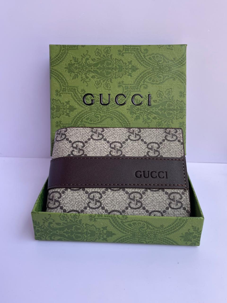 Portefeuille Gucci Beige
