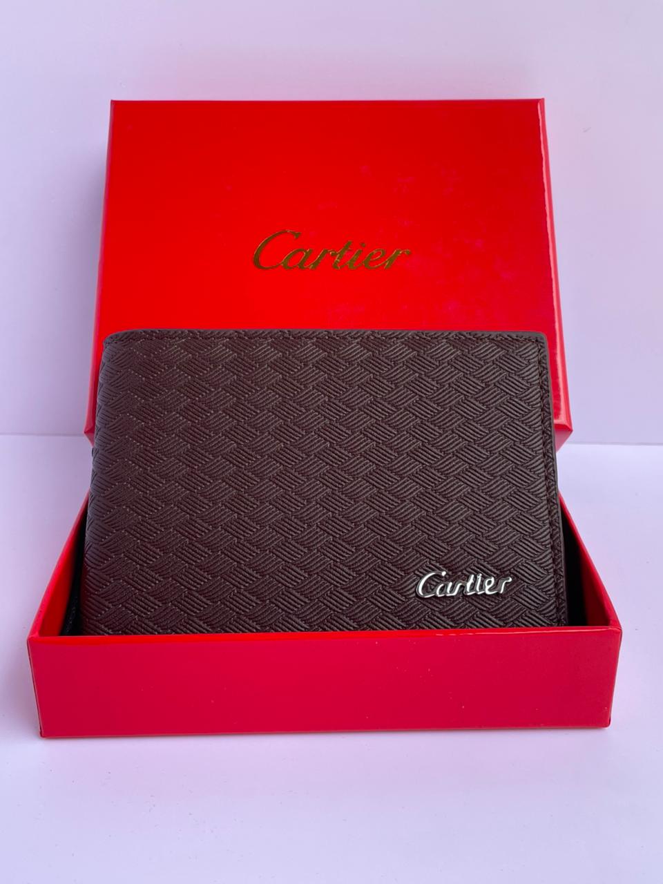 Portefeuille Cartier Marron