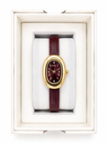 Montre Femme Élégance Bordeaux Or